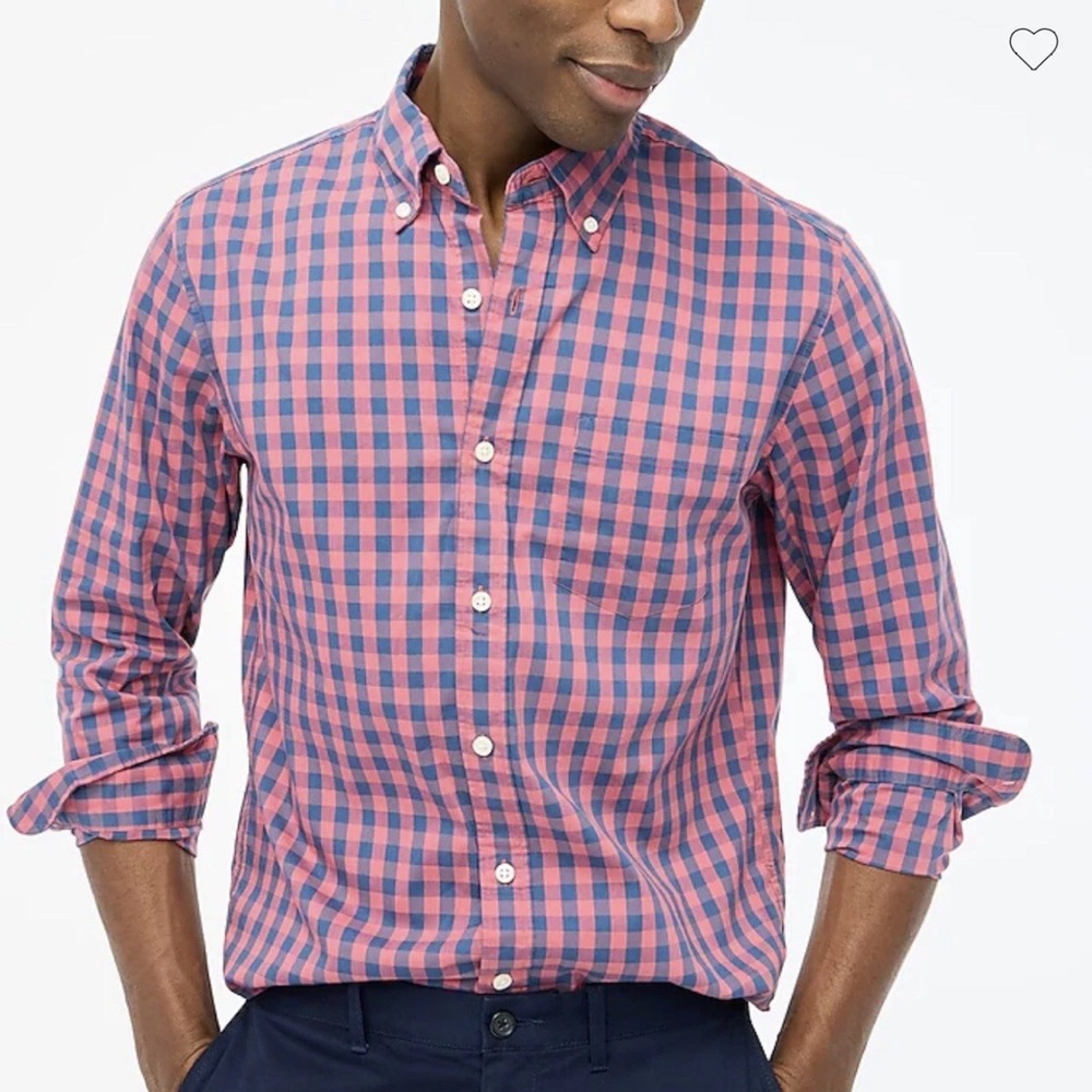J crew factory slim‎ Untucked flex performance casual shirt